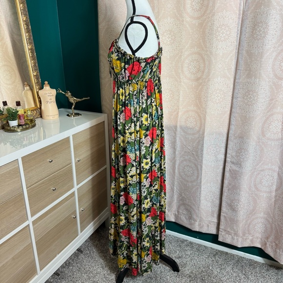 Natural Life Elizabeth Poppy  Multicolor Floral Print Sleeveless Sundress Size L - Picture 3 of 8